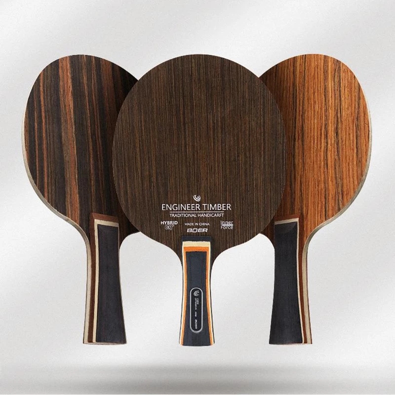 Table Tennis Player - 1pcs BOER Blade Super Hard Ebony