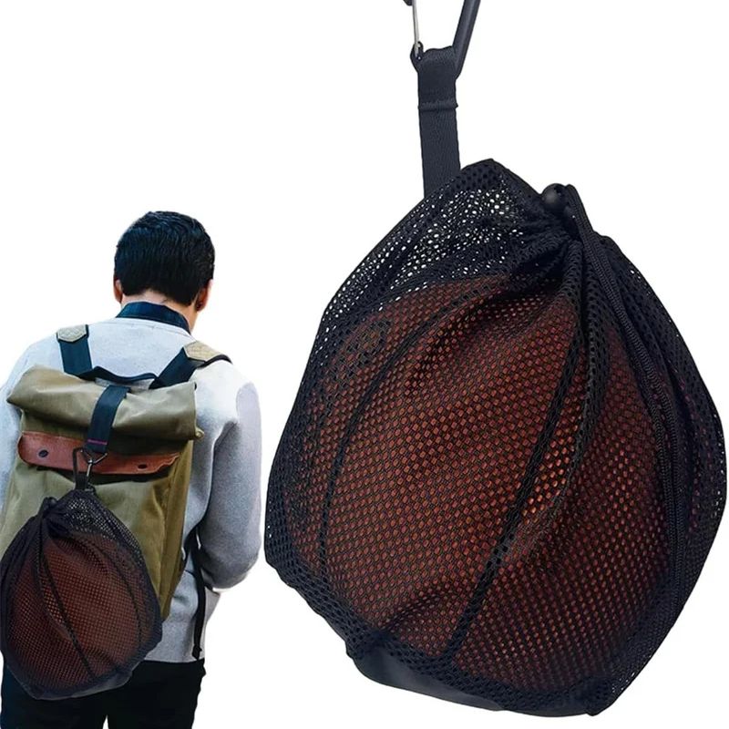 Table Tennis Volleyball - Portable Basketball Team Training Drawstring Mesh