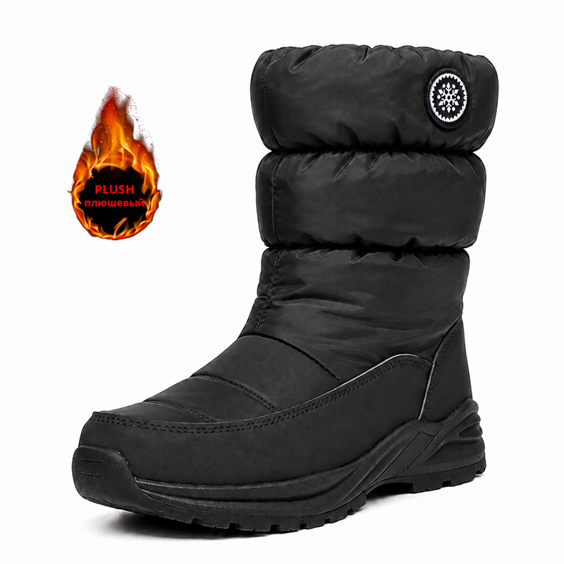 Anti Loop Rubber - Women Winter Snow Boots Waterproof Warm