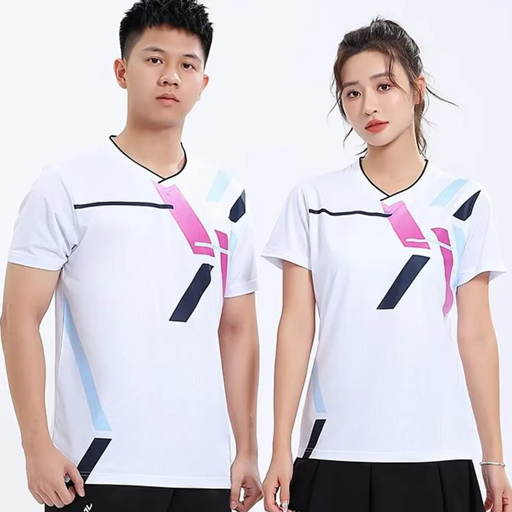Table Tennis Volleyball - Badminton T-shirt for Men Women Quick