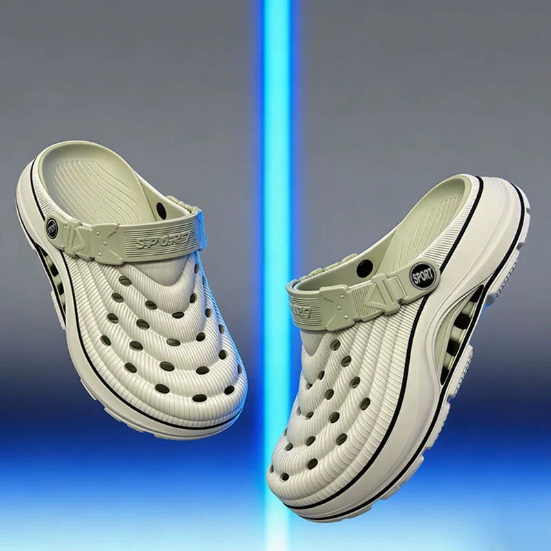 EVA Mesh Slippers Men's Thick  - Anti Loop Rubber 评论和价格