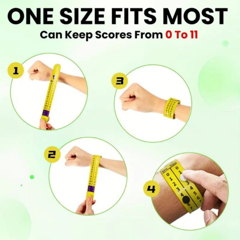 Pickleball Scorekeeper Wristba - Table Tennis Score 评论和价格