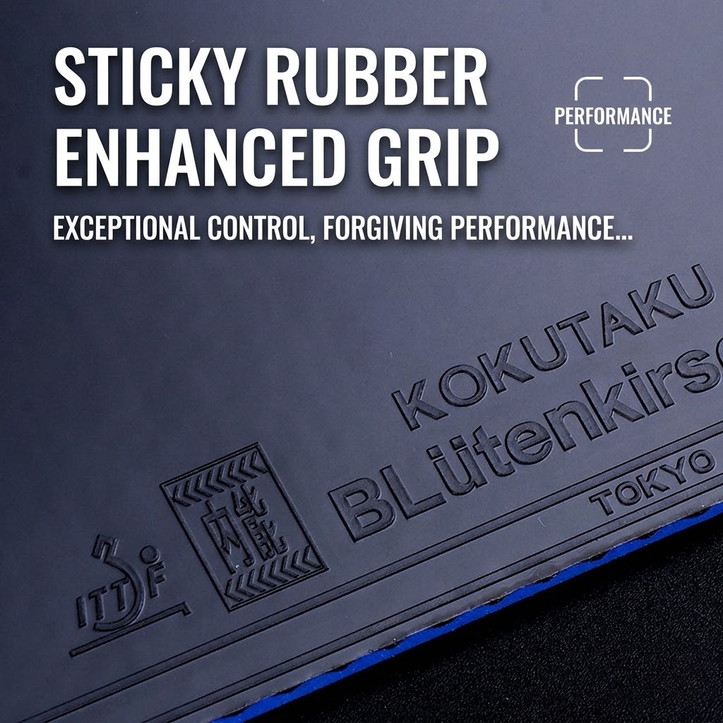 Kokutaku Table Tennis Racket R - Anti Loop Rubber 评论和价格