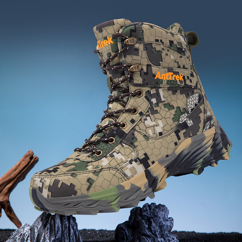 Men New Tactical Boots Breatha - Anti Loop Rubber 评论和价格