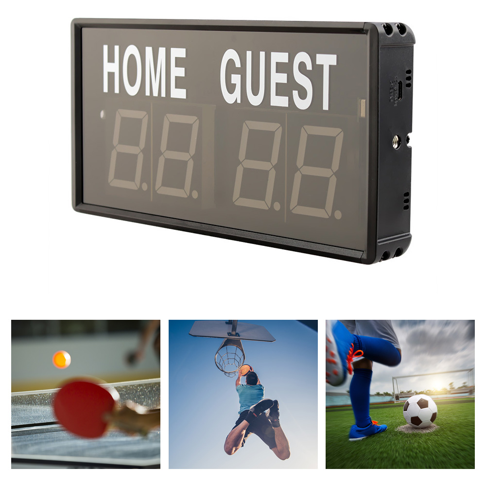 4-Digit LED Electronic Score K - Table Tennis Score 评论和价格