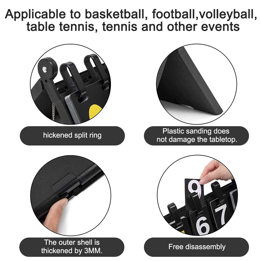 Flip Scorekeeper,Portable Scor - Table Tennis Score 评论和价格