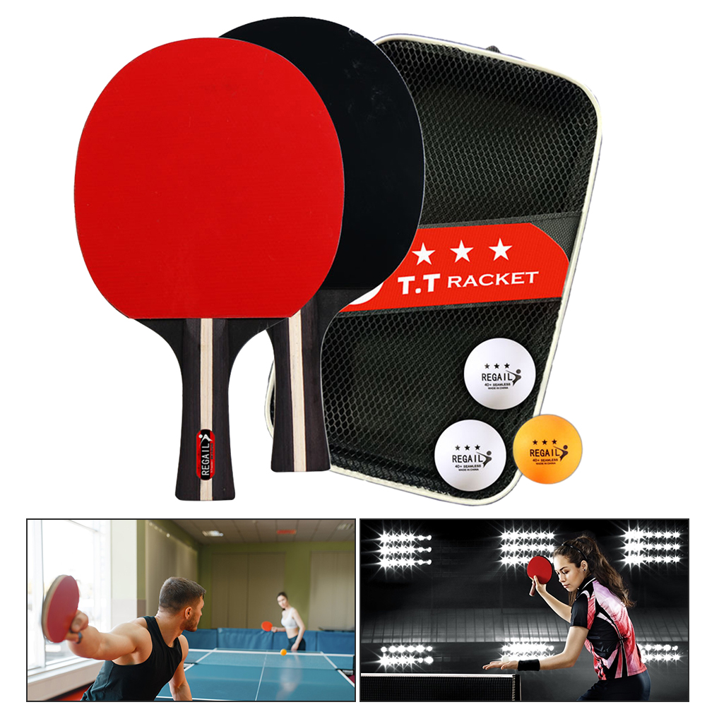 Table Tennis Racket 2 Rackets  - Table Tennis Player 评论和价格