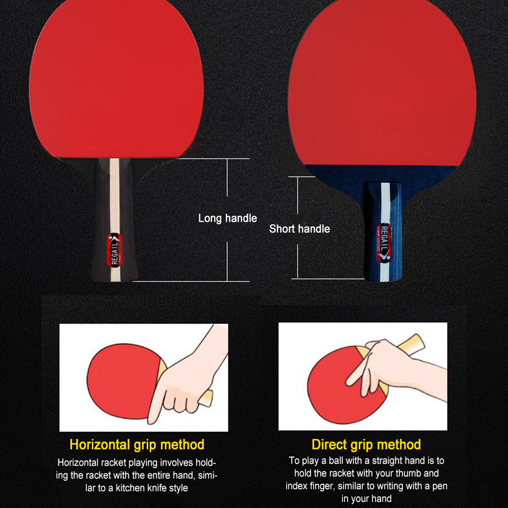 Table Tennis Racket 2 Rackets  - Table Tennis Player 评论和价格