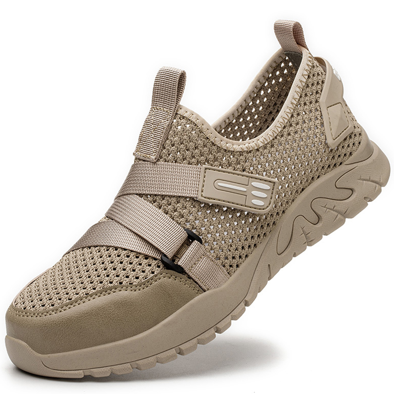 Summer Mesh Work Sneakers For  - Anti Loop Rubber 评论和价格
