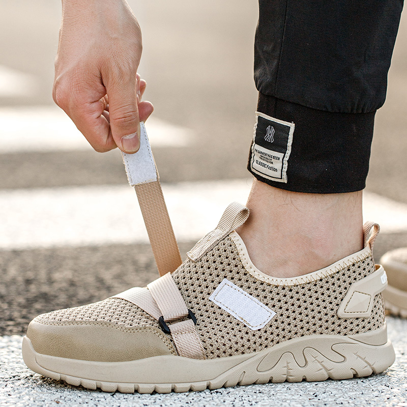 Summer Mesh Work Sneakers For  - Anti Loop Rubber 评论和价格