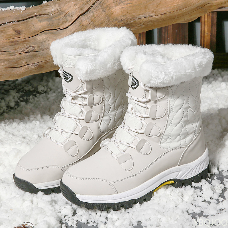 Winter snow boots for women's  - Anti Loop Rubber 评论和价格