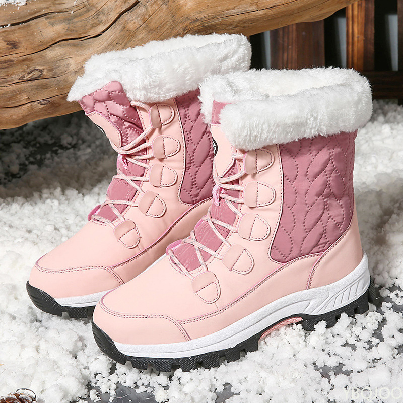Winter snow boots for women's  - Anti Loop Rubber 评论和价格