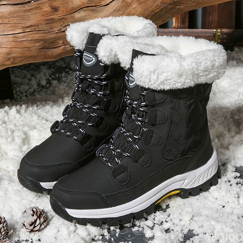 Winter snow boots for women's  - Anti Loop Rubber 评论和价格