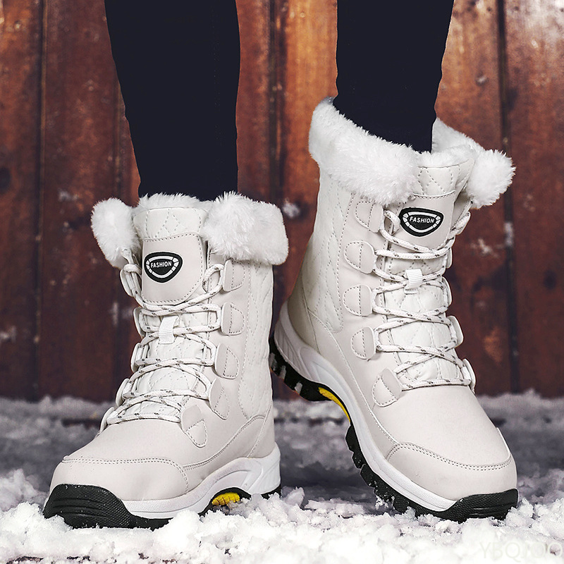 Winter snow boots for women's  - Anti Loop Rubber 评论和价格