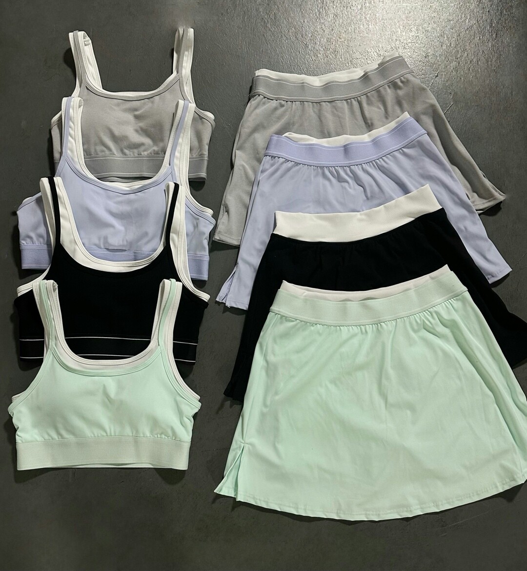 2PCS Yoga Set Women Outfits Sp - Table Tennis Jacket 评论和价格