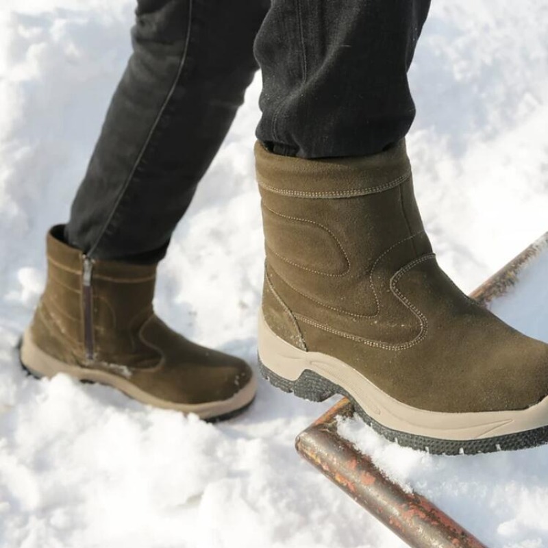 Outdoor Casual Snow Boots Men' - Anti Loop Rubber 评论和价格