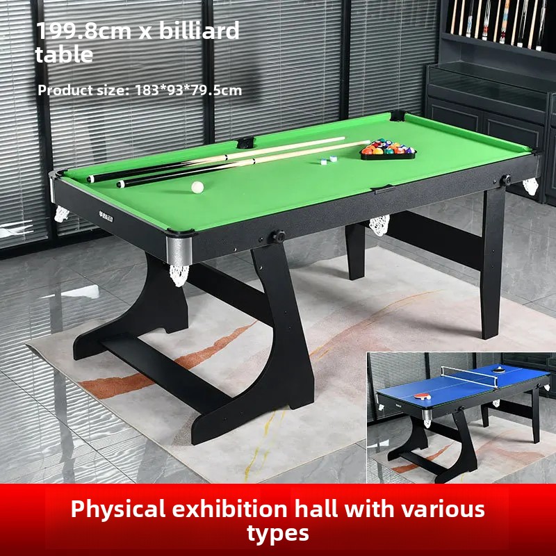6ft 1.8m Folding Pool Table, 3 - Table Tennis For Kids 评论和价格
