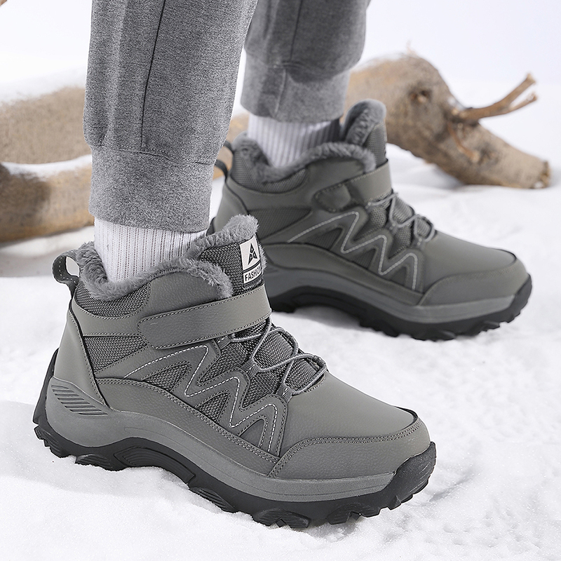 Outdoor Winter Snow Boots men  - Anti Loop Rubber 评论和价格