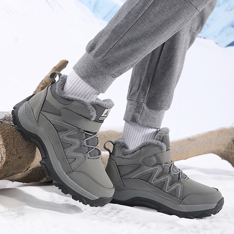 Outdoor Winter Snow Boots men  - Anti Loop Rubber 评论和价格