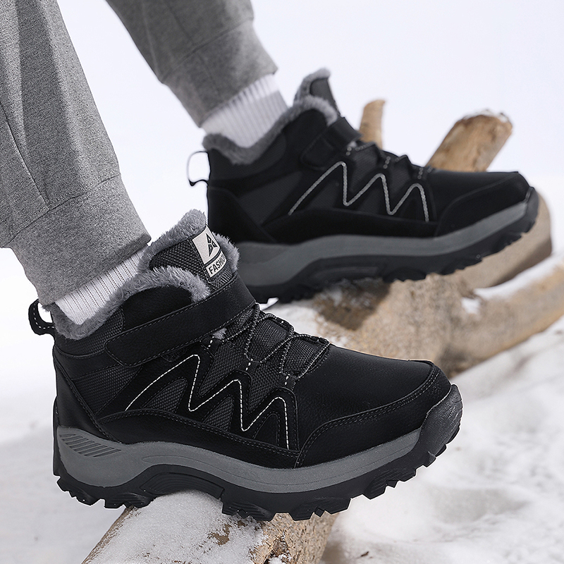 Outdoor Winter Snow Boots men  - Anti Loop Rubber 评论和价格