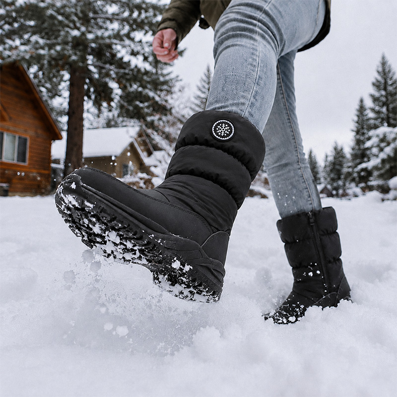 Women Winter Snow Boots Waterp - Anti Loop Rubber 评论和价格