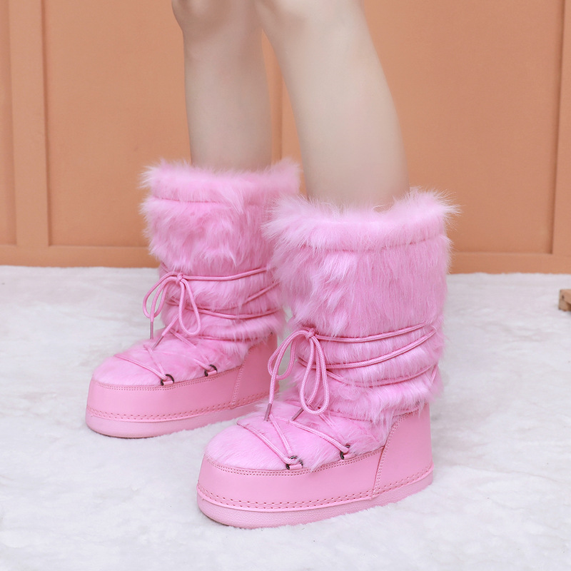 High Quality Women's Faux Fur  - Anti Loop Rubber 评论和价格