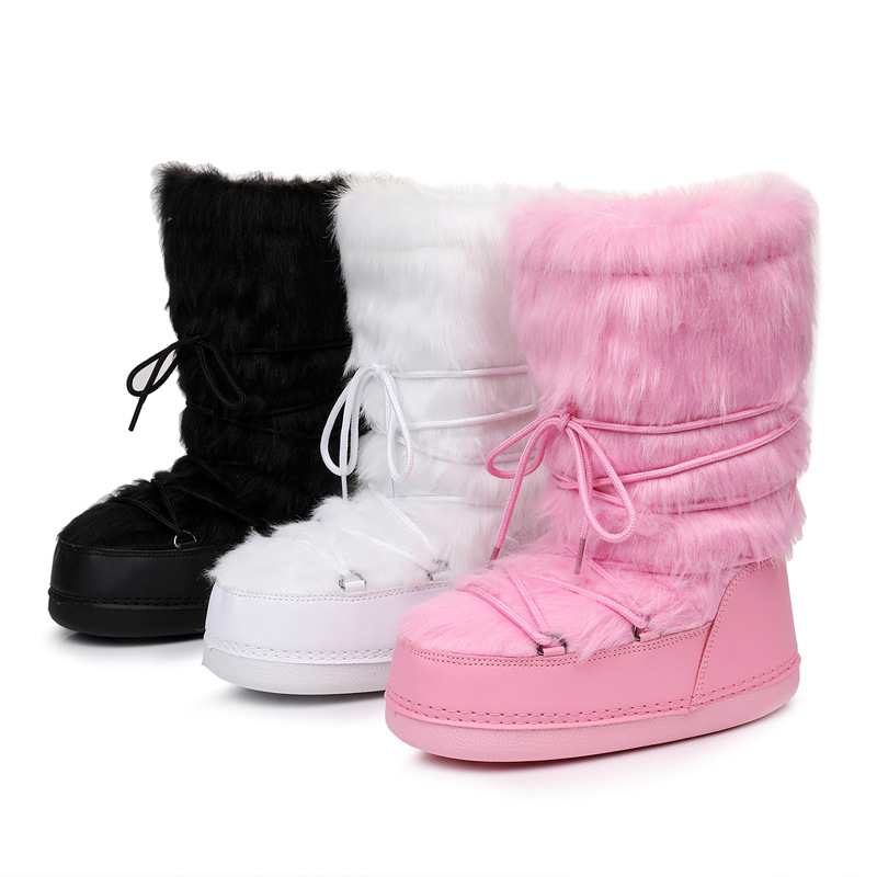 High Quality Women's Faux Fur  - Anti Loop Rubber 评论和价格