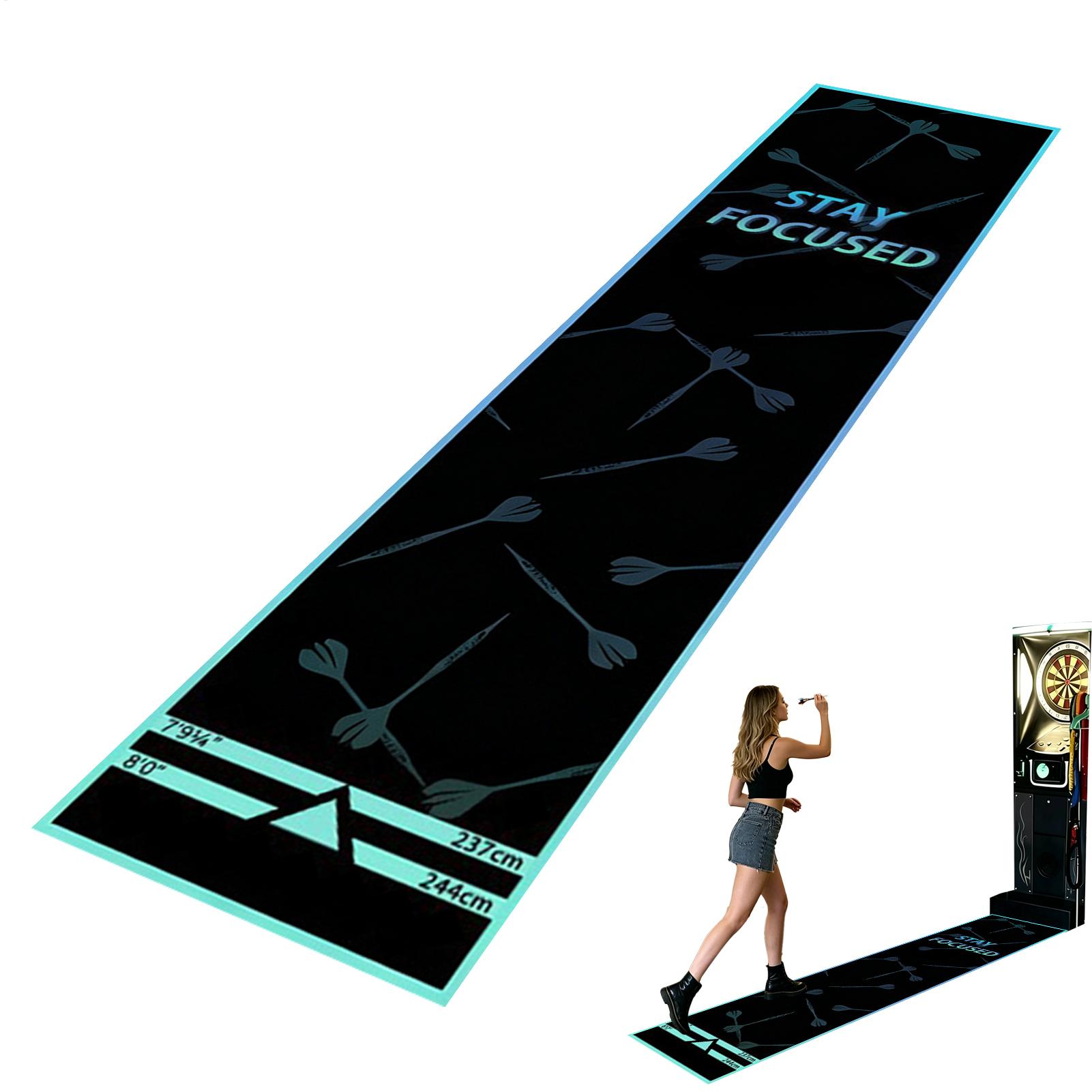 Protective Dart Rug Mat Dart B - Throw Distance Board 评论和价格