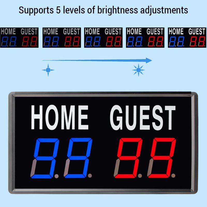 4-Digit LED Electronic Scorebo - Table Tennis Score 评论和价格