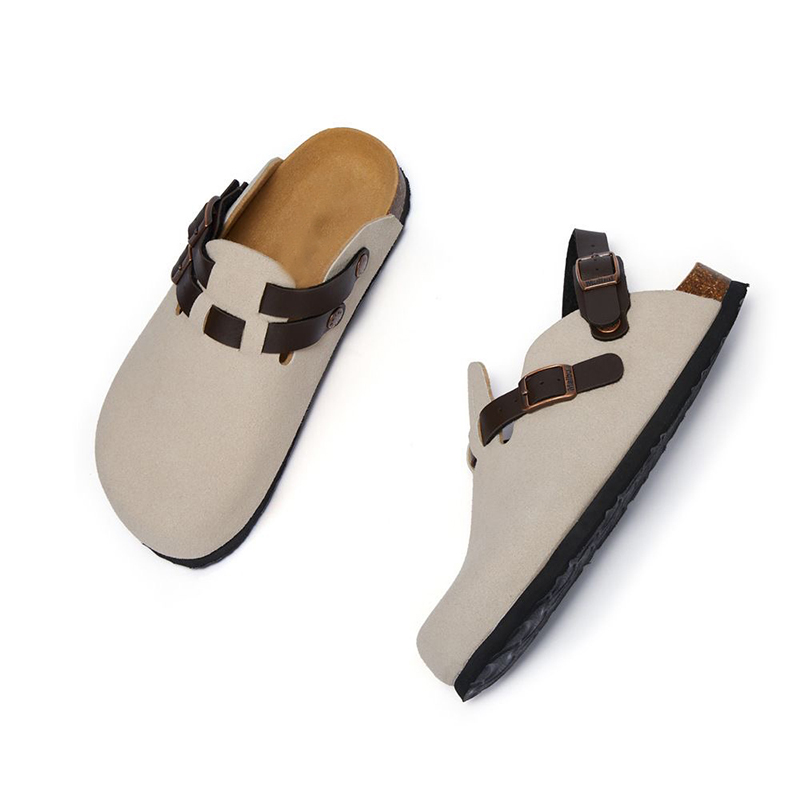 Women's Cork Slippers Fashion  - Anti Loop Rubber 评论和价格