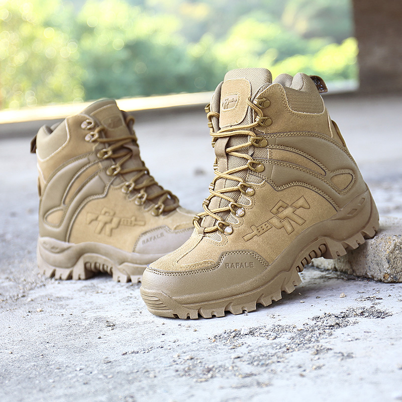 Men's Military Tactical Combat - Anti Loop Rubber 评论和价格