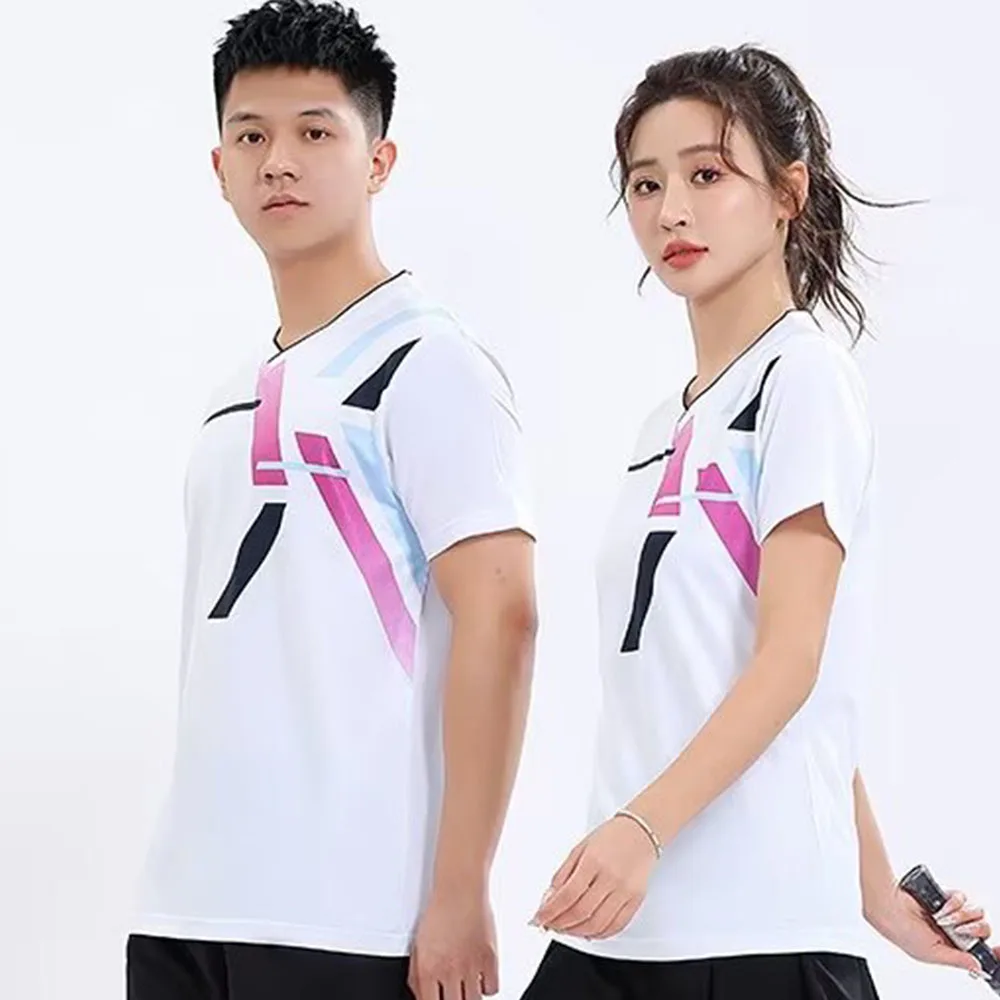 Badminton T-shirt for Men Wome - Table Tennis Volleyball 评论和价格